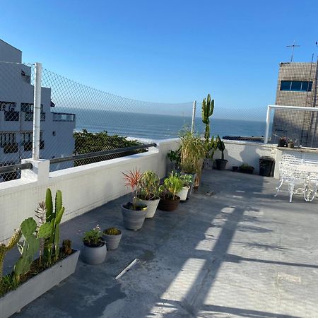 Cobertura Com Area Externa Com Vista Para O Mar Na Melhor Praia Do Guaruja Tombo 아파트 외부 사진